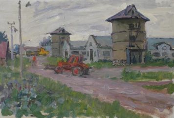 Колхозный двор.