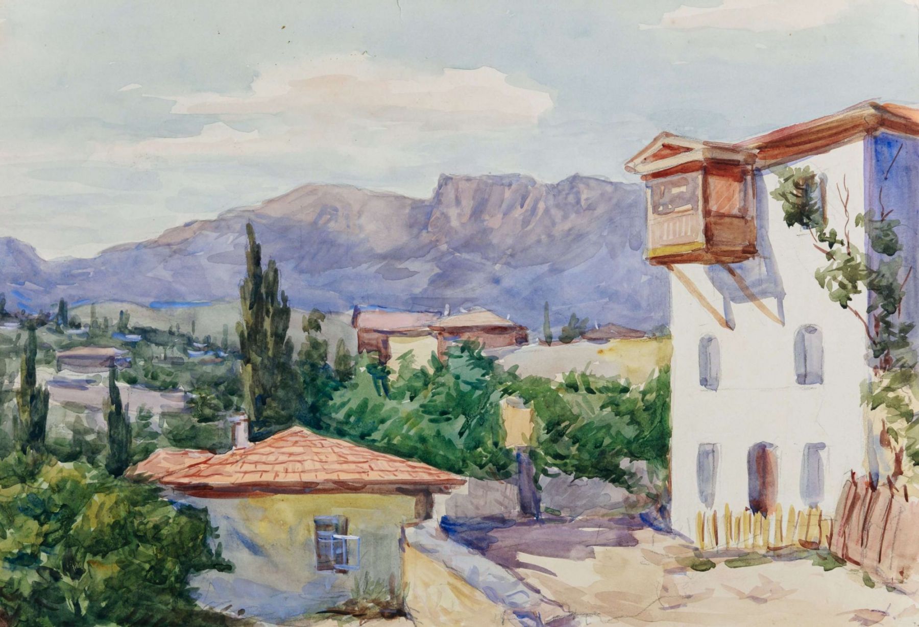 Улочка в Крыму.